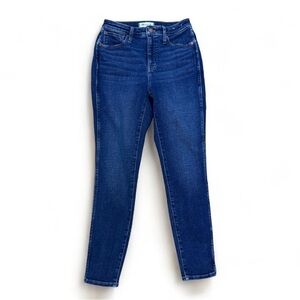 Madewell Curvy High Rise Skinny Jeans Medium Wash Size 26 Ankle Stretch